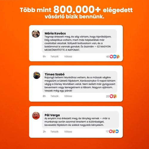 Masszázstalpbetét | Ortophex™