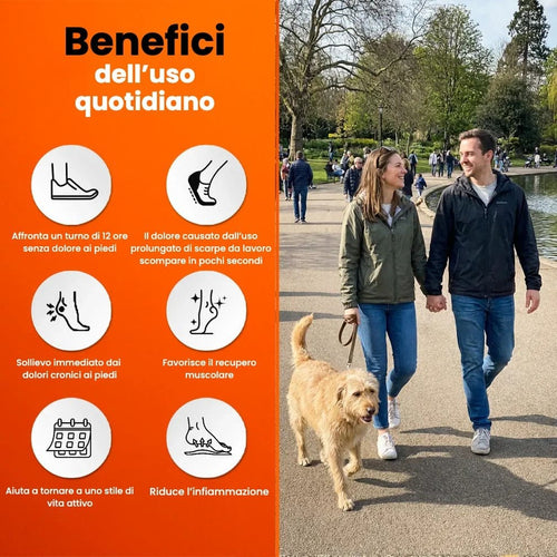 Plantari ortopedici per piedi | Ortophex™