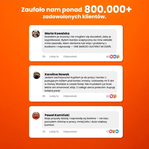 Wkładki masujące | Ortophex™